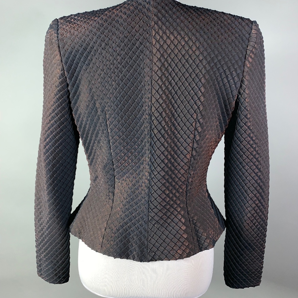 Flores & Flores Shimmering Bronze Jacket - Picture 5 of 6